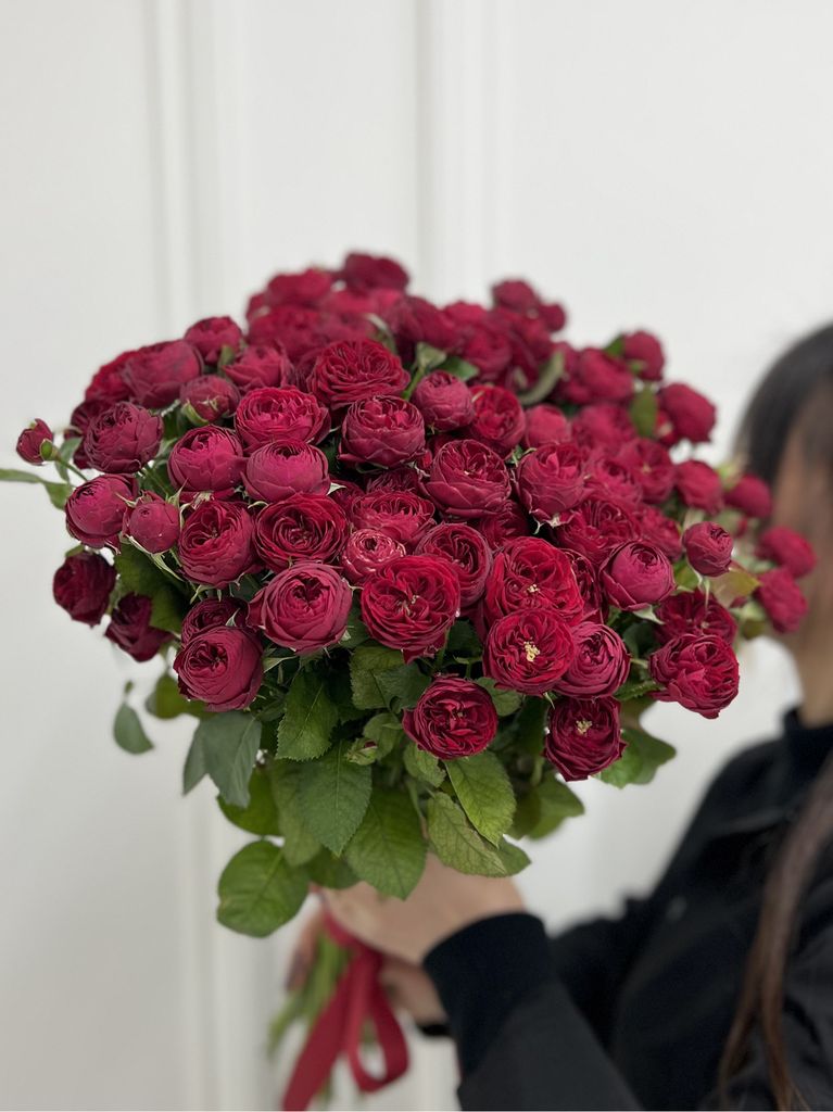 Роза кустовая Red Piano