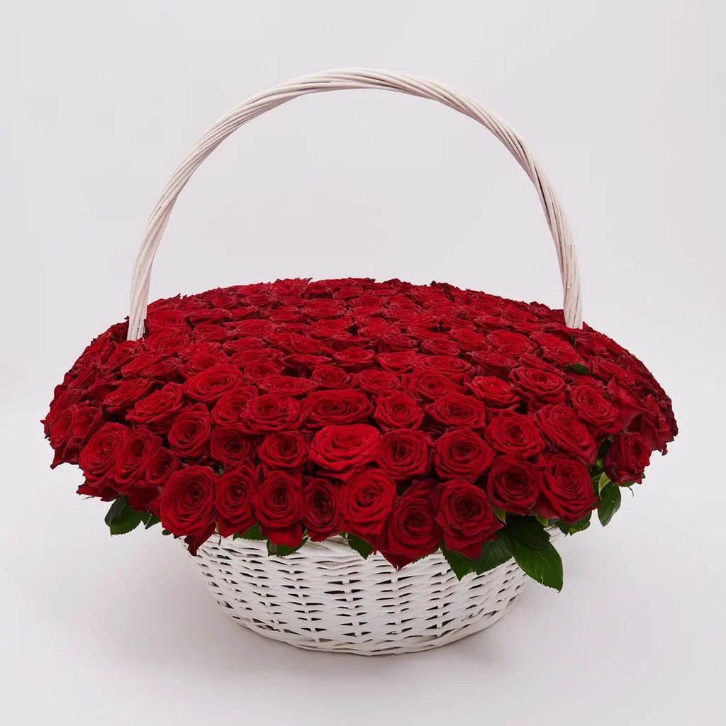 Корзина цветов 31